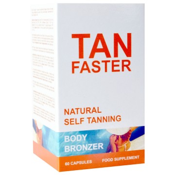 Tanfaster packaging side