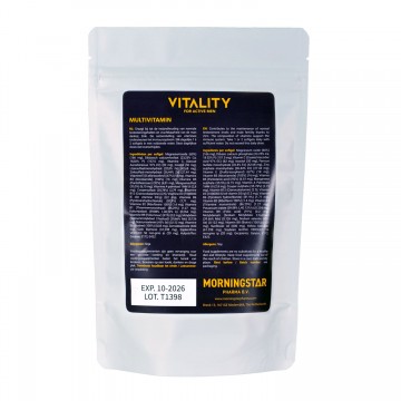 Vitality multivitamin back